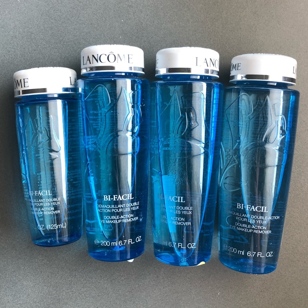 NWT Lancôme Bifacil Makeup Remover (4 bottles)